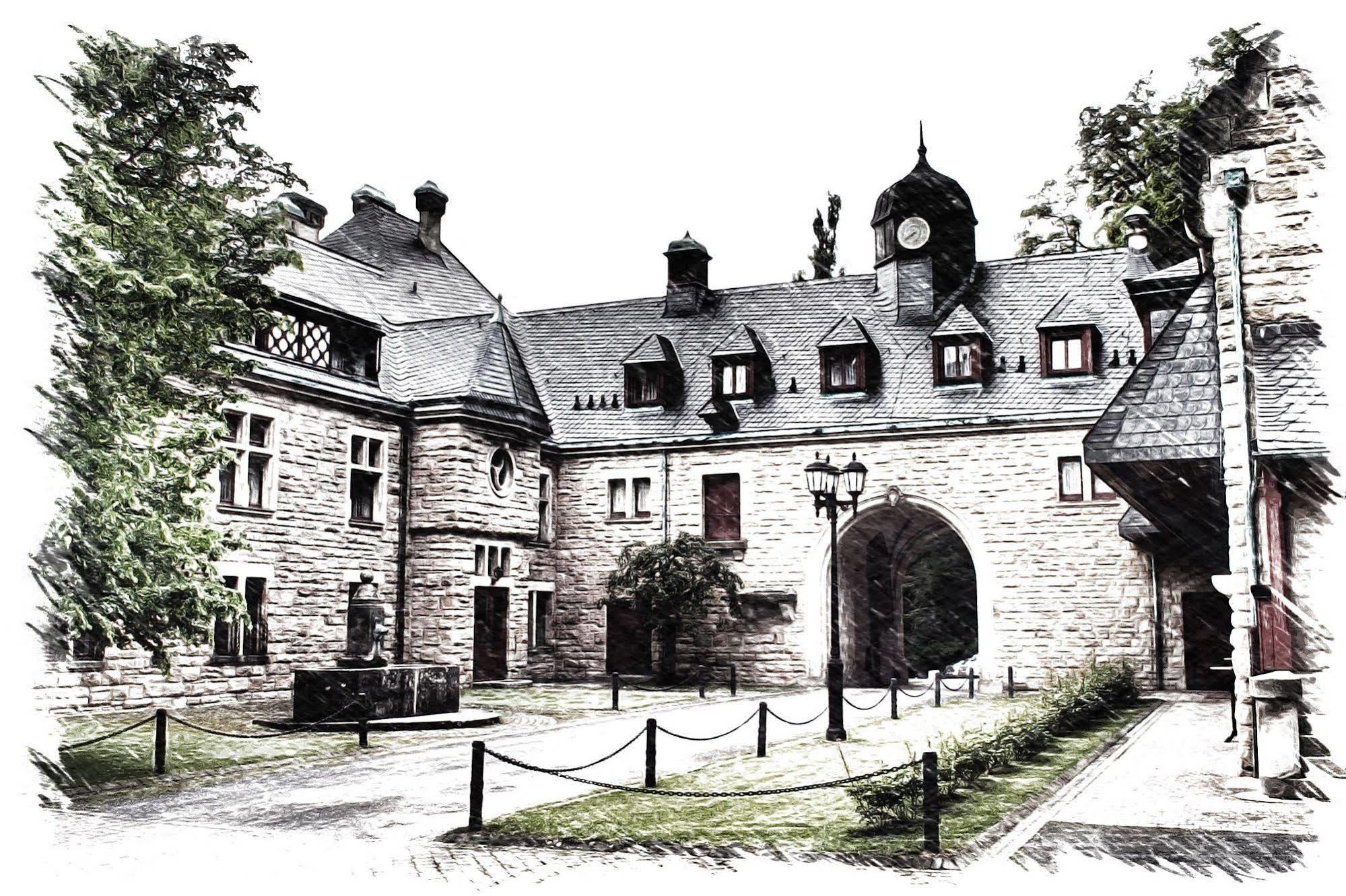 Schloss Hotel Wolfsbrunnen Schwebda Екстериор снимка